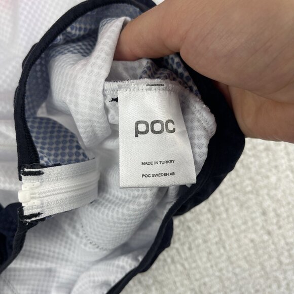 POC AVIP Cycling Jersey Women XL Orange & White Bike Jersey Back Pockets (Read) - Picture 12 of 16